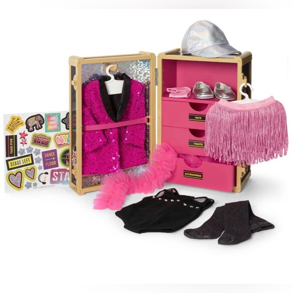 America Girl Other - American Girl Kavi's Sharma Backstage Theater Trunk- Girl of the Year 2023 NEW